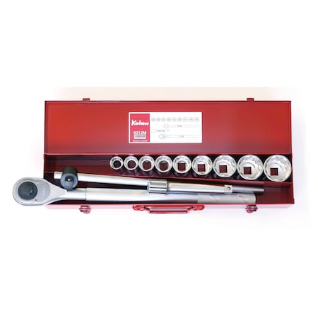 Ko-Ken Socket Set 12 Point 12 pieces 3/4 Sq. Drive, 6212A 6212A